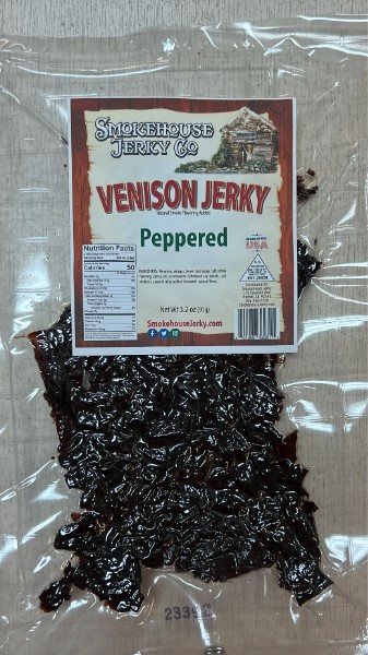 Venison Jerky - Peppered