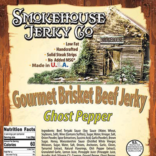 Ghost Pepper Beef Jerky