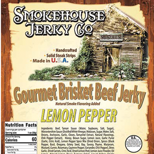 Lemon Pepper Beef Jerky