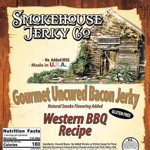 Western BBQ Bacon Jerky